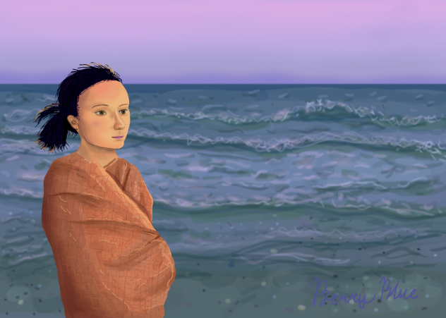Seaside Sunset - ibisPaint