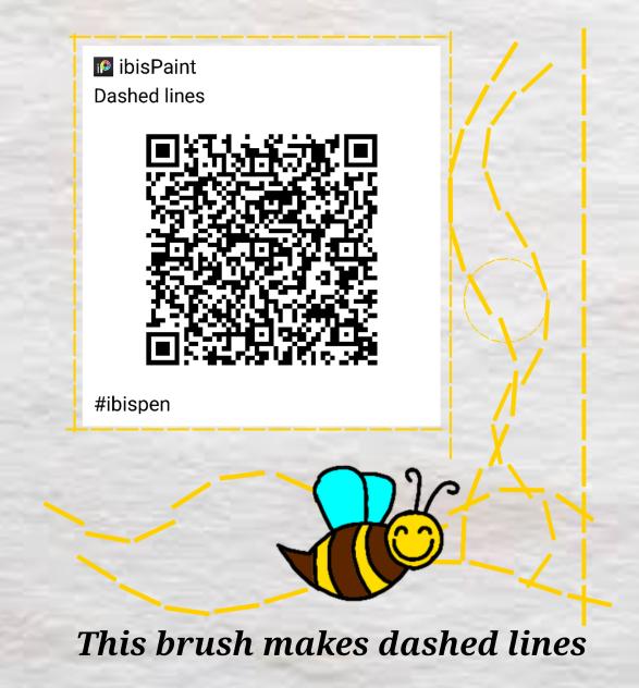 Dashed lines brush