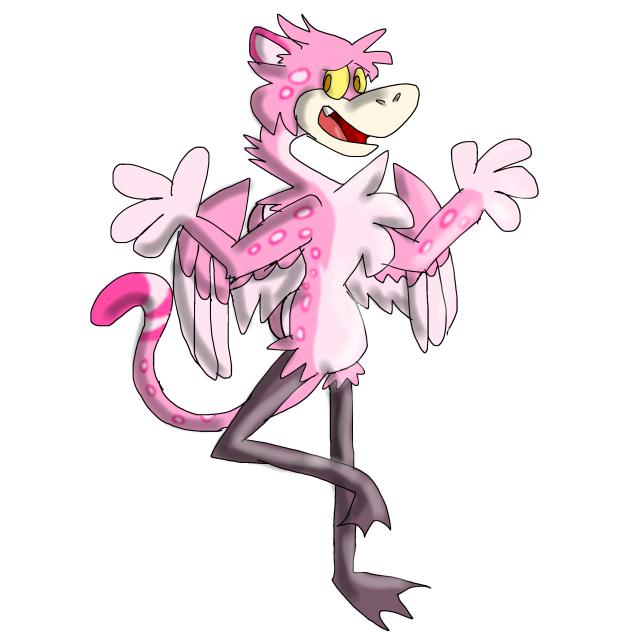 Chippy character - Pinker