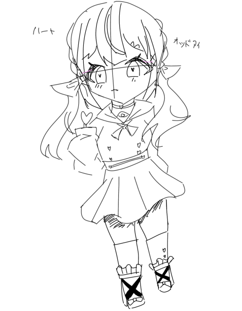 Vtuberキャラデザ