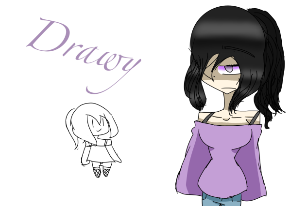 Redrew my old drawing oc