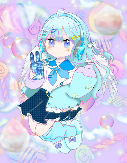 はむくるさんの線画色塗り