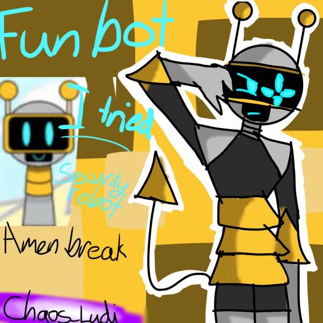 Fun Bot Redesign (sprunki) - ibisPaint