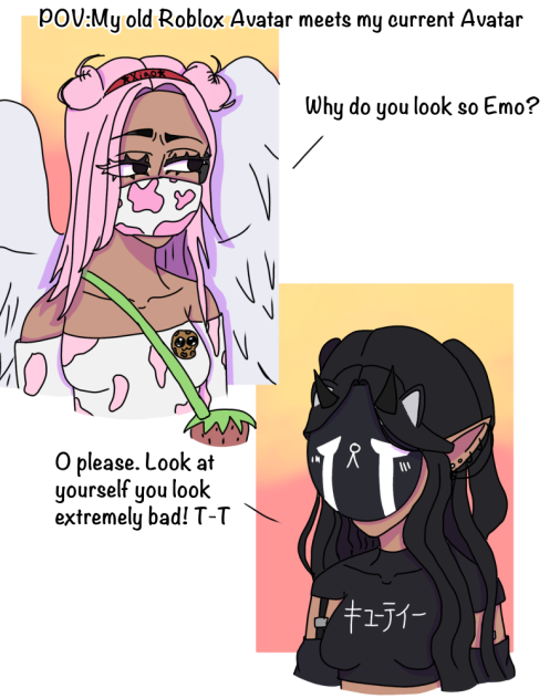 Past avatar meets Current avatar