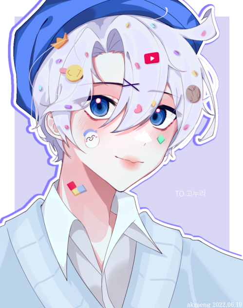 💙고누리 팬아트🐤