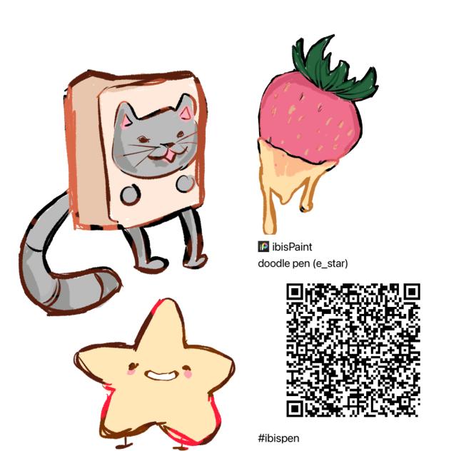 Doodle pen brush - ibisPaint