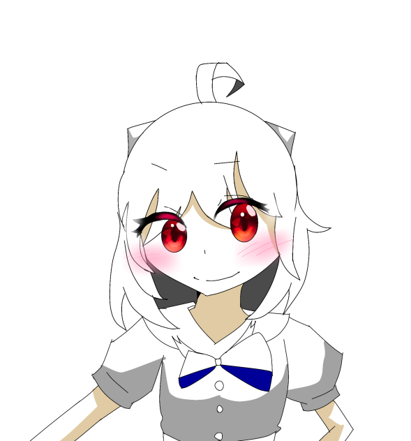 目練習しただけの落書き