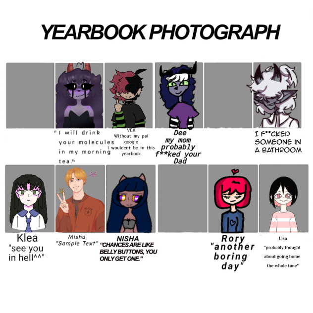Yearbook photograph