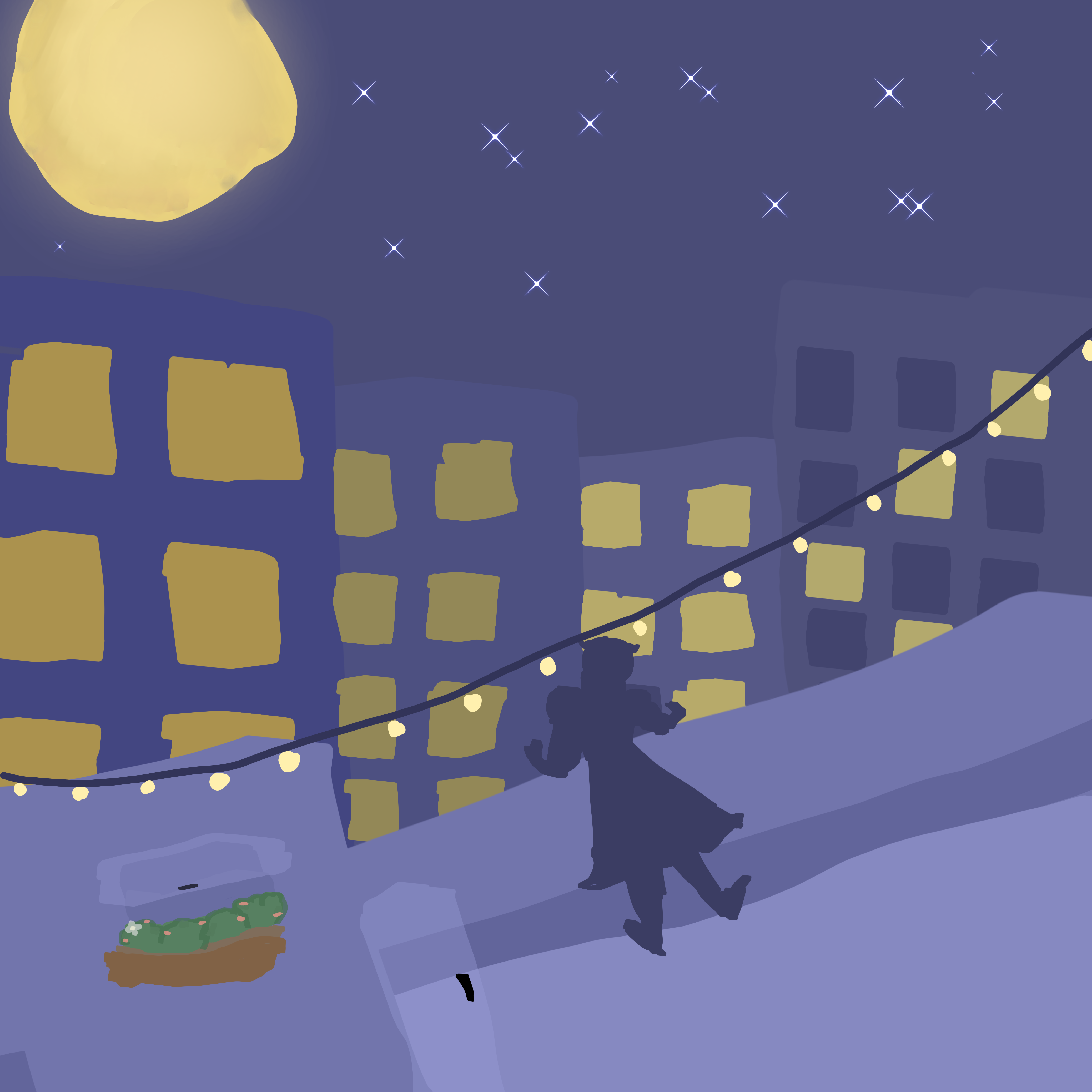 Beautiful night - ibisPaint