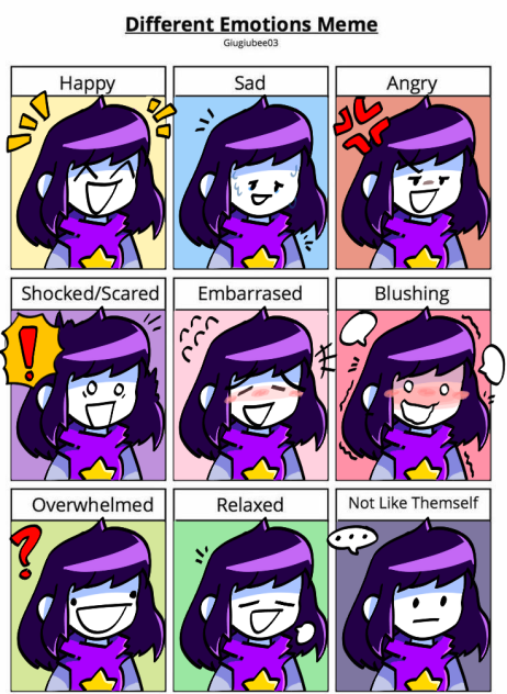 different emotions challenge!!!