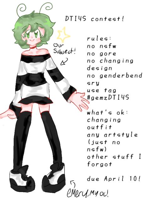 DTIYS contest!