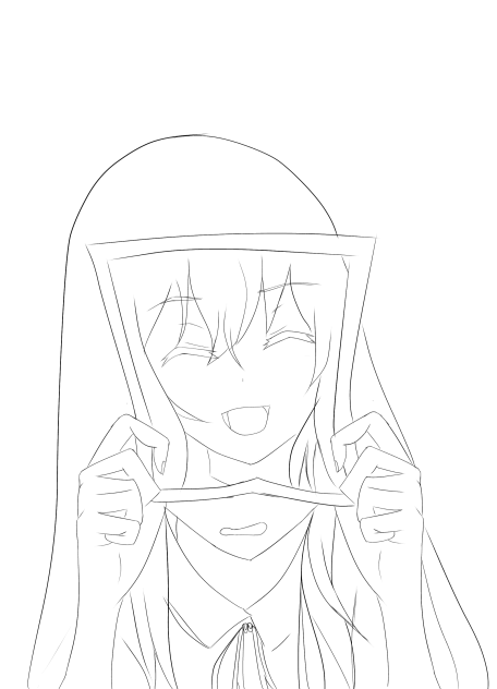 Anime sad girl