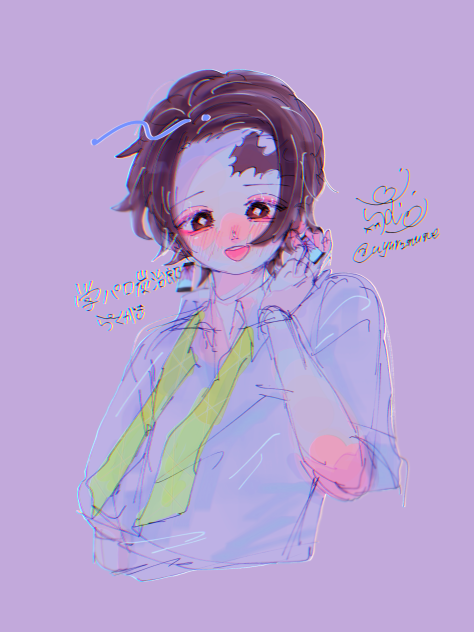 学パロ炭治郎~🍥🍥