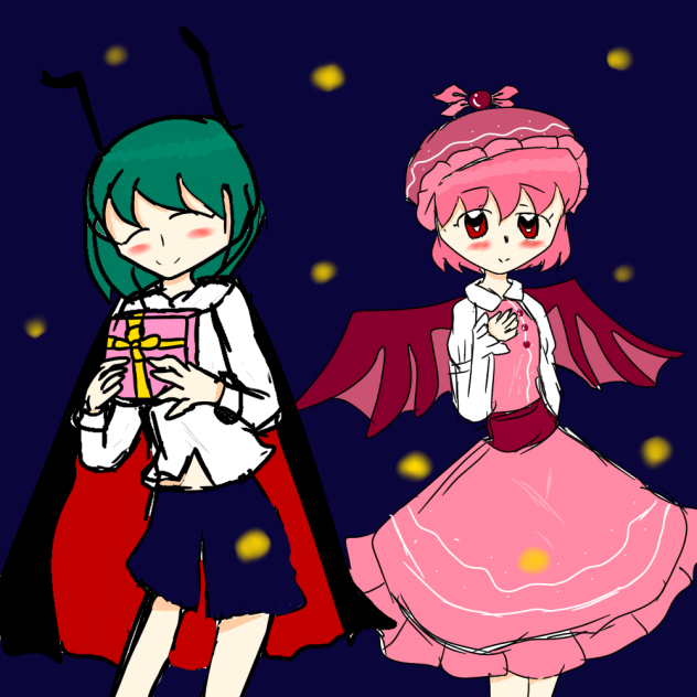 リグルとミスティア