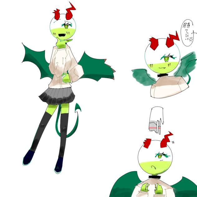 ウェールズちゃん - ibisPaint