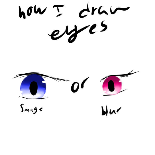 Eye draw (with different techniques)