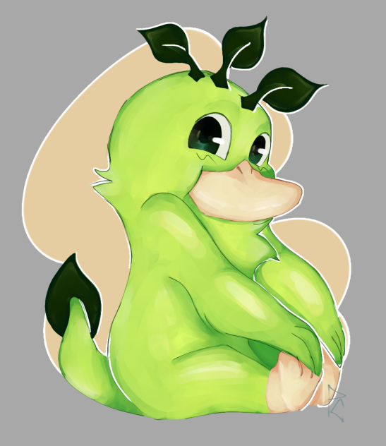 psyduck ( grass, psyduck)