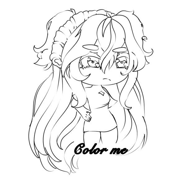 (Finish the drawing) Gacha edit