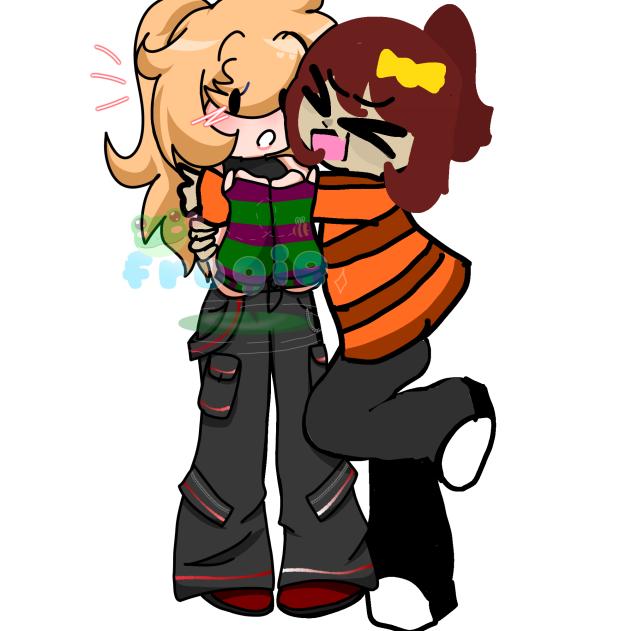Huggy Collab 💚🩷