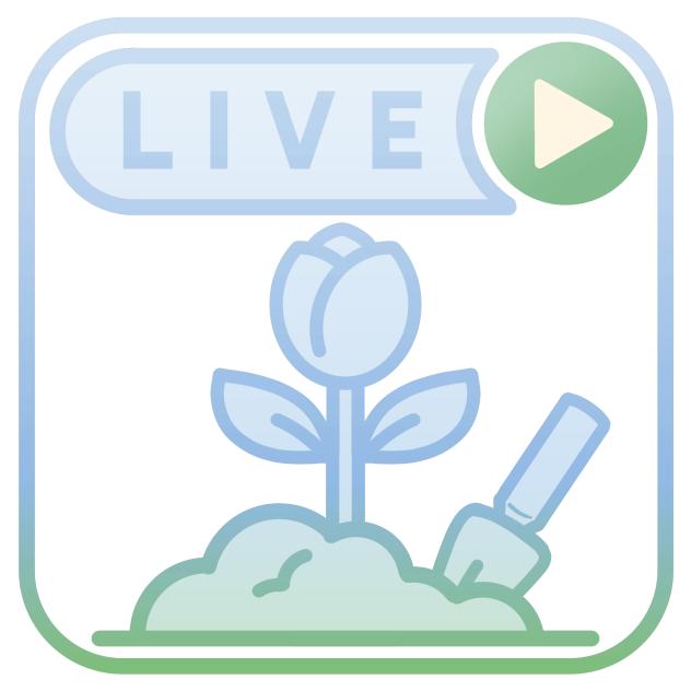 Gardening Streaming Icon