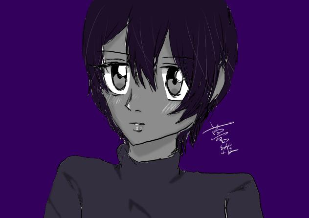 推し様白黒チャレンジ