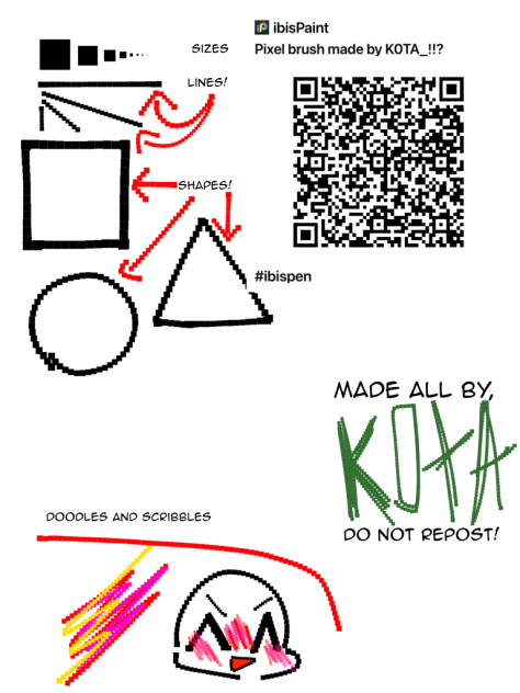 ‼️MOST‼️ ACCURATE PIXEL BRUSH QR