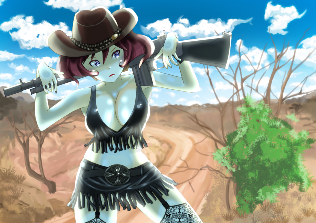 荒野のカウガール