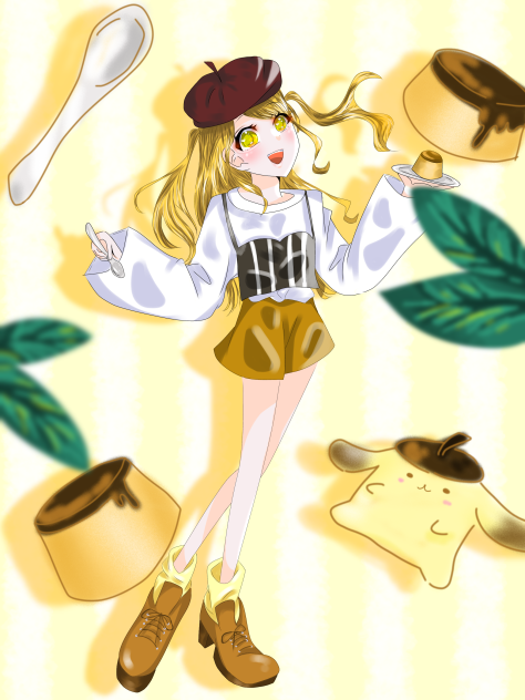 ポムポムプリンちゃん