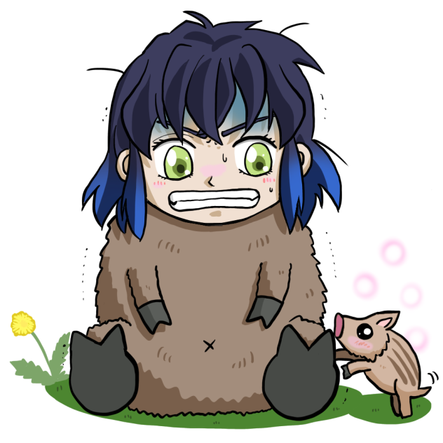 鬼滅の刃 伊之助「どうしてこうなった？①」