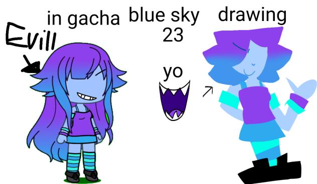 blue sky - ibisPaint