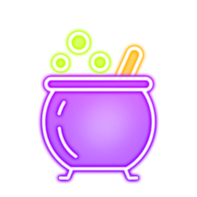 Cauldron neon sign2