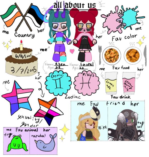 my main ocs - ibisPaint