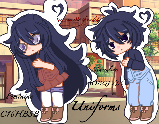 uniform(s) for super smaert schol