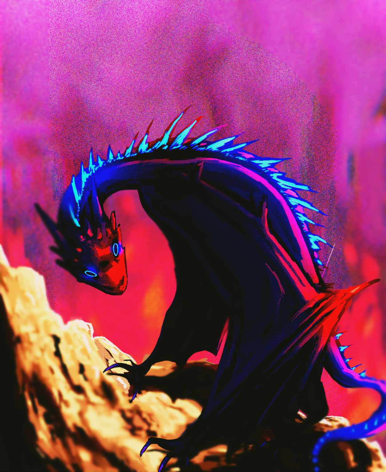 dragon of illusions - ibisPaint