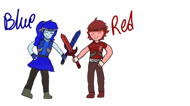 Red and Blue staying true ;D
