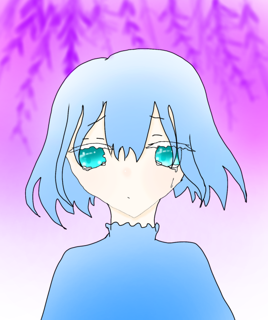 泣いている　女の子