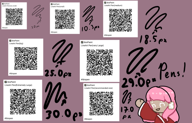 Brushes or Pens For LineArt
