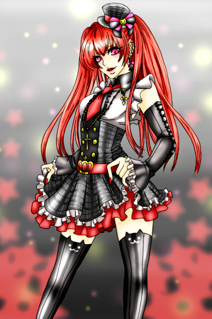 【塗った】ゴスロリ