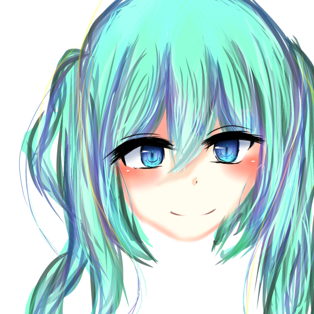 初音ミク(お顔)