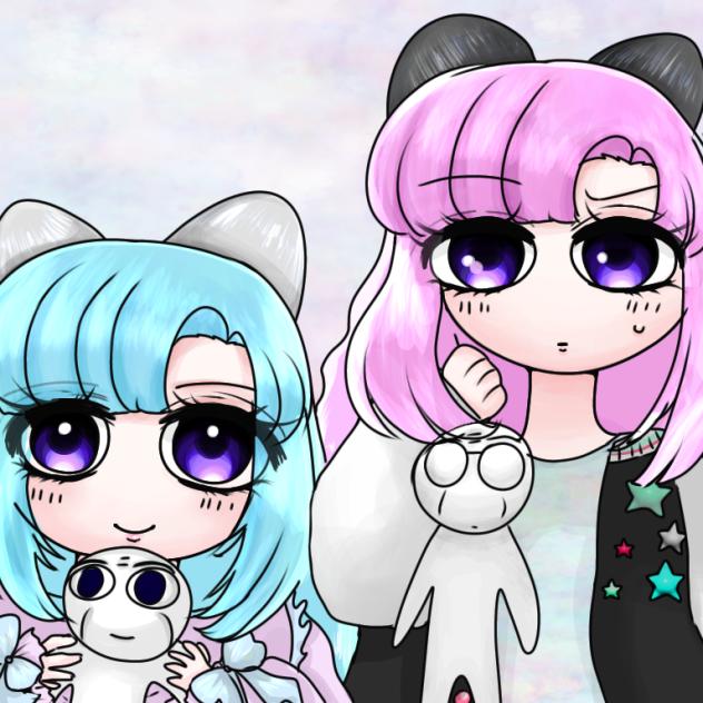 おじさん人形と双子