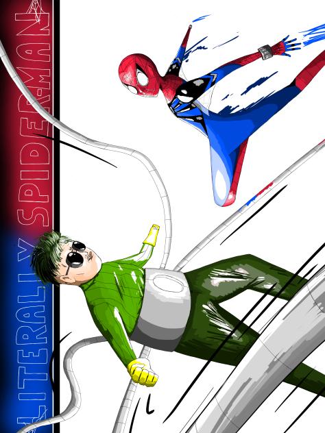 LITERALLY SPIDER-MAN