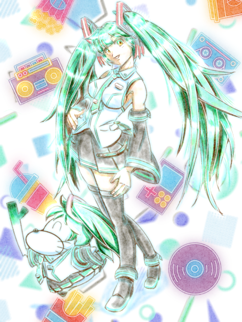 はじめての初音ミク ibisPaint