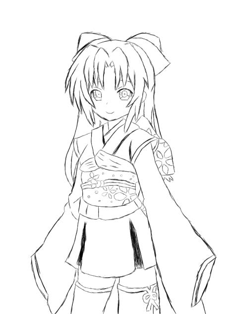 ラフ画