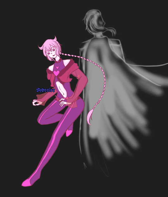 Senri and her master.