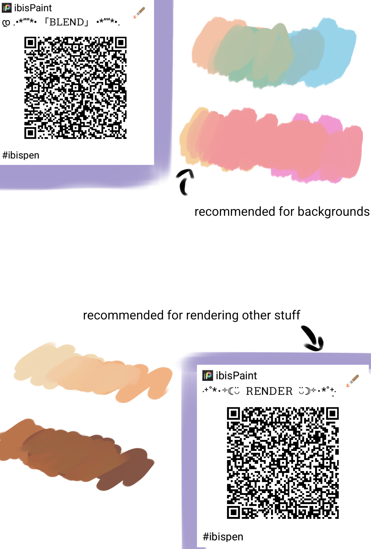 blending & rendering brushes - ibisPaint