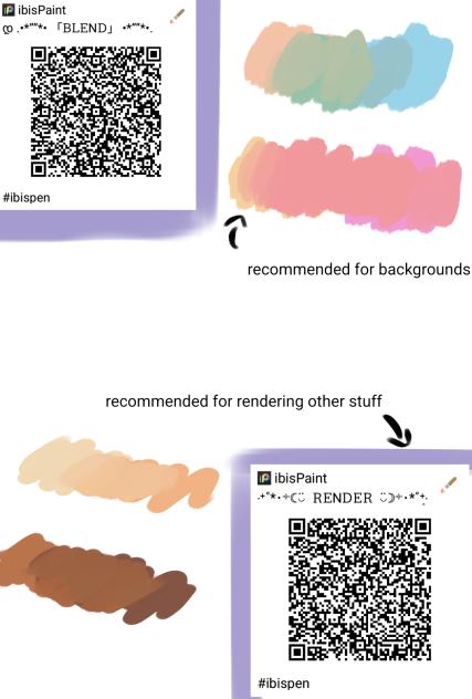blending & rendering brushes - ibisPaint
