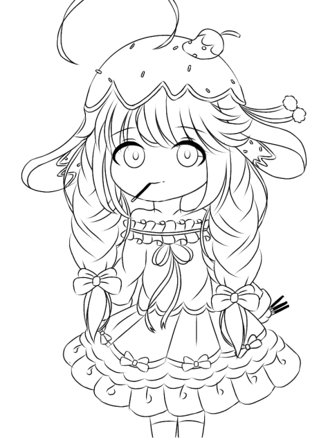 ポッキーちびの絵