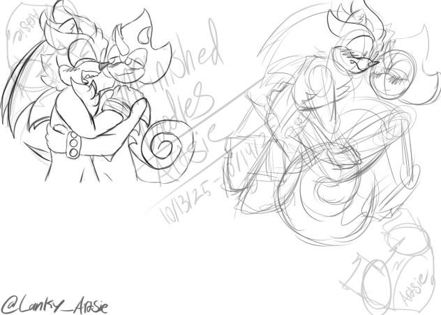 Unfinished Espilver doodles