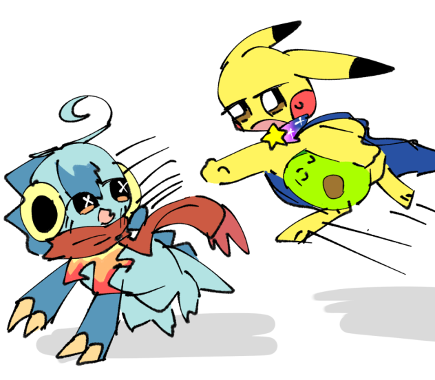 おにごっこー(らくがき)