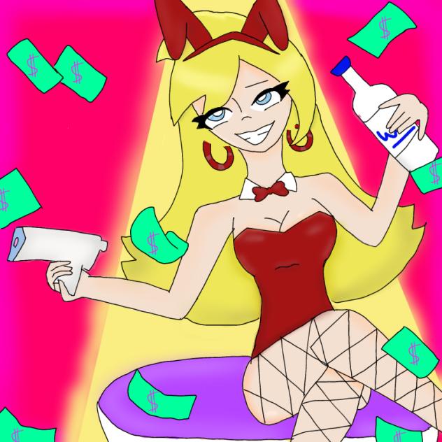 Rush b cover as panty